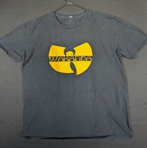 Wakanda Wu-Tang T-Shirt, Men's Size XL Marvel, Custom Tee, Black